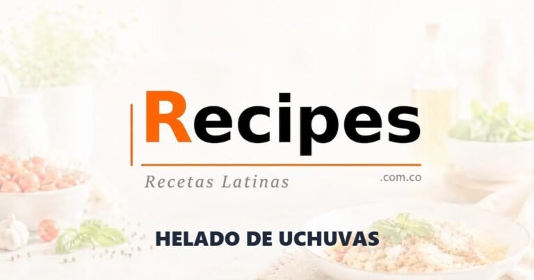 HELADO DE UCHUVAS