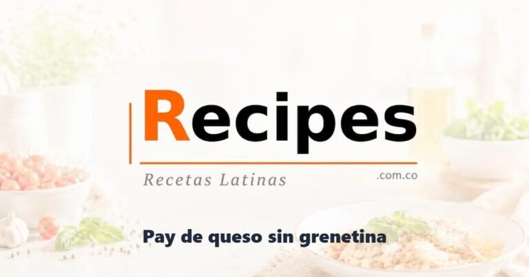 Pay de queso sin grenetina