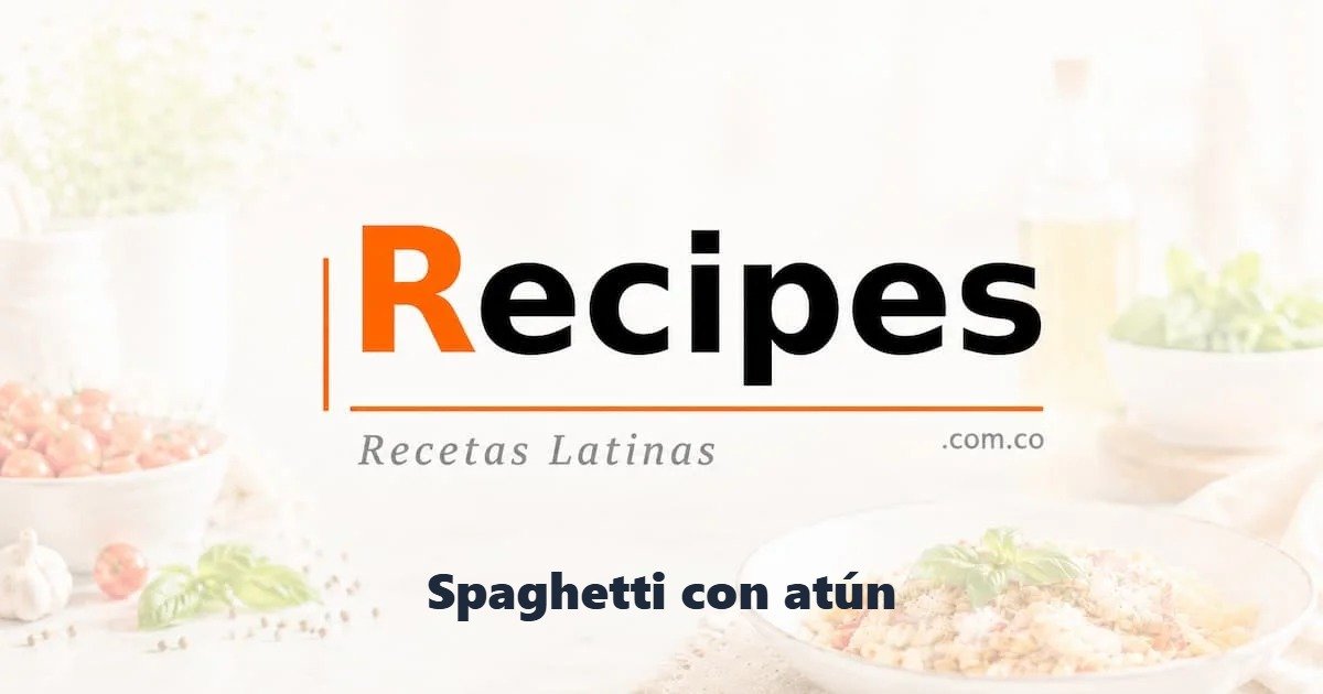 Spaghetti con atún