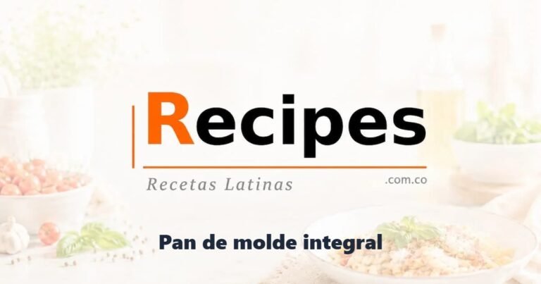 Pan de molde integral
