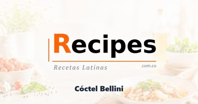 Cóctel Bellini