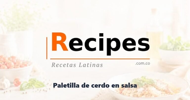 Paletilla de cerdo en salsa