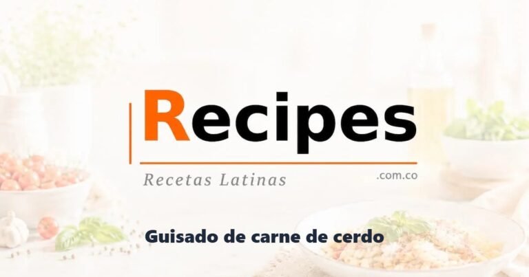 Guisado de carne de cerdo